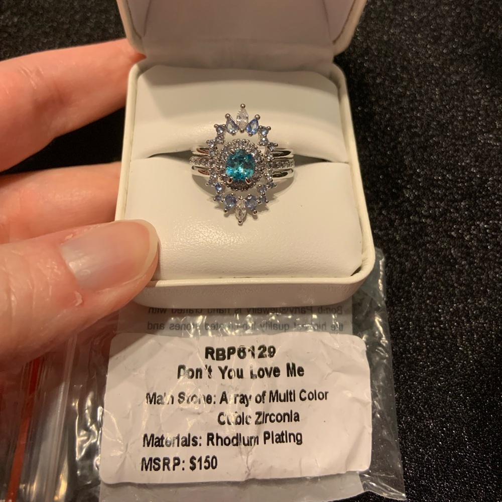 BP size 7 “Don’t You Love Me” ring